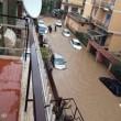 Nubifragio Roma, torrente esonda: gente sui tetti a Prima Porta 03