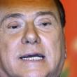 Berlusconi con il cerone