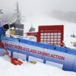 Cortina, nevicata record. Cancellata discesa di sci06