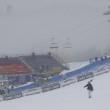 Cortina, nevicata record. Cancellata discesa di sci01