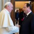 François Hollande incontra Papa Francesco 01