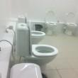 Il bagno con 2 wc alle Olimpiadi di Sochi01