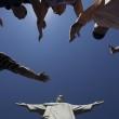 Rio de Janeiro, mano Cristo Redentore colpita da fulmine01