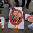 Dolcetti, ritratto in fiamme: palestinesi esultano per la morte di Sharon07