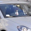 Enrico Letta lascia Montecitorio a bordo della sua auto01
