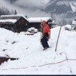 Forti nevicate in Veneto soccorso alpino interviene sulle Dolomiti04
