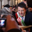 San Valentino, Renzi incontra coppie a Palazzo Vecchio05