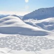 Simon Beck, l'artista che crea disegni calpestando la neve 06