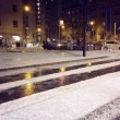 Violenta grandinata a milano le strade sembrano ricoperte di neve02