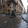 Roma, via del Corso allagata: tubatura esplosa, non pioggia (foto)