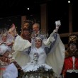 Carnevale Venezia: Carolina Kostner si fa aquila e vola su San Marco02