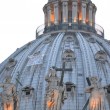 Imprenditore Marcello Di Finizio passa la notte su cupola di San Pietro07