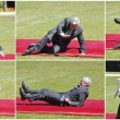 Rudd Lubbers, imbarazzante caduta sul red carpet dell'ex premier olandese02