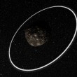 Asteroide Chariklo con anelli come Saturno
