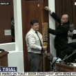 Oscar Pistorius, processo: porta del bagno in aula per perizia06