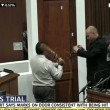 Oscar Pistorius, processo: porta del bagno in aula per perizia07