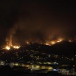 Gigantesco incendio in Cile