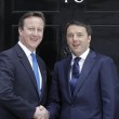 Renzi a Downing Street incontra Cameron08