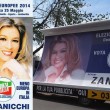 Iva Zanicchi "ringiovanita" sui manifesti elettorali per le Europee 1