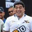 Maradona alle gare di motonautica Xcat09