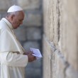 Papa Francesco, svelata preghiera Muro del Pianto01