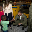 Bambini adottati in Congo arrivano in Italia06