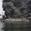 Giappone, esplode petroliera vuota04