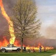 Missouri, lingua di fuoco in cielo: le foto e il video del "firenado" 01