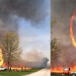 Missouri, lingua di fuoco in cielo: le foto e il video del "firenado" 02