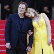 Uma Thurman e Quentin Tarantino a Cannes, buova love story