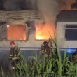 Pisa, fiamme su Intercity Napoli-Sestri Levante brucia vagone, tutti salvi07