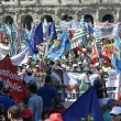 Roma, sciopero dipendenti comunali caos nel centro storico05