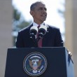 Sbarco in Normandia: Obama arriva al castello con il veterano03
