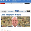 "Il re Juan Carlos abdica": la notizia sui quotidiani online di tutto il mondo 5