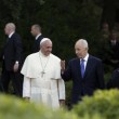 Papa Francesco con Peres e Abu Mazen: preghiera per la pace in Medio oriente5