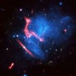 Scontro tra 4 ammassi di galassie a 5mld di anni luce da noi: le foto Nasa