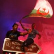 La festa dei tifosi dell'Algeria a Marsiglia (foto Lapresse) 8