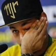 Neymar al ritiro della selecao FOTO11