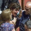Senatrice Laura Bianconi si fa male in Aula: spalla lussata, portata in ospedale02
