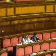 Beppe Grillo in tribuna al Senato assiste al dibattito12