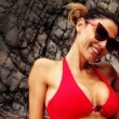 Cecilia Capriotti in sexy bikini rosso05