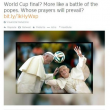 Germania Argentina, la finale dei Papi: gli sfottò su Twitter e Facebook04