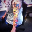 Lee Weir ha 41 tatuaggi dei Simpson02