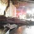 New York, crolla facciata ponte di Brooklyn per il maltempo (foto) 3