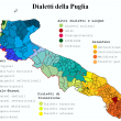 Guarda la mappa dei dialetti italiani