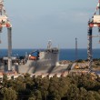 Armi chimiche Siria, al porto di Gioia Tauro arriva la nave Cape Ray09
