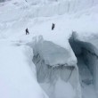 Le ricerche del Soccorso Alpino sul Monte Bianco 01