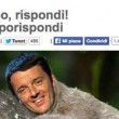 Blog Beppe Grillo, fotomontaggi su Renzi04