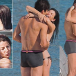Gigi Buffon Ilaria D'Amico, baci e coccole sullo yacht in Grecia02