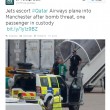Sospetto pacco bomba su aereo Qatar: atterra a Manchester scortato da jet Raf